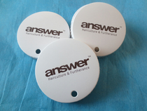 Custom-made paper thickened cup lid Barbershop special cup lid can be inserted into the straw cup lid 7 5cm diameter cup lid