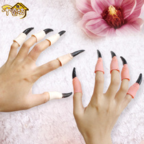 Halloween fake nails dress up props children zombie female witch evil devil adult horror tricky spoof spoof spoof Scary
