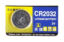 Ensure that the CR2032 button battery is suitable for tuners and other accessories.