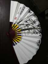 Handwritten Hearts Via Folding Fan Painting Country Painting Bamboo Five Yunshan People Pro-Writing Calligraphy And Calligraphy And Calligraphy And Playing Fan