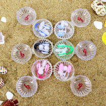 Swimming pool wholesale earplugs waterproof bath universal male and female adult children diving shell soft silicone nose clip set