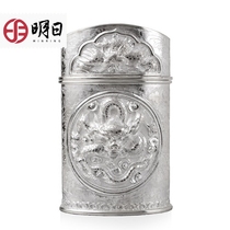 Tomorrow handmade sterling silver tea cans tea buckets silver Penders Dragon unicorn flat traditional handmade silverware