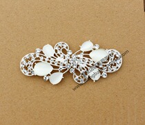 Big Cats Eye Stone Button a rhinestone flower buckle mink grass big sweater suit jacket buckle dress decoration buckle