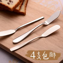 Western stainless steel butter knife Jam knife Butter spatula Cheese knife Bread knife Cream knife Butter knife