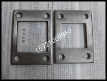 Stainless steel stair escalator guardrail accessories stainless steel bottom plate column square embedded plate can be non-standard custom