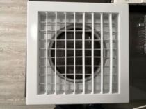 Can be customized central air conditioning aluminum alloy double Louver air outlet return air outlet aluminum hinge inspection port