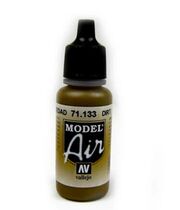 Spanish vallejo(AV paint) spray water paint 71133 dirt color 17ML