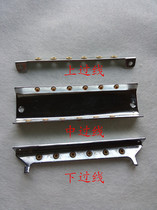 Computer embroidery machine accessories-stainless steel upper wire middle and lower thread 6-pin 9-pin porcelain sleeve threading device