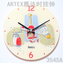 ARTEX ARTEX acrylic wall clock 3545A trustworthy old brand durable simple restaurant kitchen