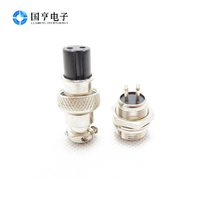 Air plug small 2P Two-core connector diameter 12MM GX12-2 Core cable connector male matchup