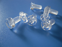 Transparent cross bolt screw M4 type cross round head plastic screw acrylic screw PC screw