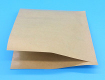 Thickened triangle paper bag on both sides of the opening pancake paper bag Puff wrapping paper bag Food snack bag 500