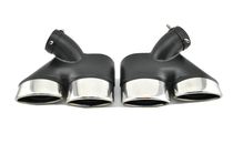 Suitable for Mercedes-Benz W211 stainless steel exhaust pipe tail nozzle E200 E280 E350 modified tail throat muffler