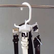 Rice Wood multi-purpose tie frame belt belt storage hanger rotatable kitchen utensils storage adhesive hook 1