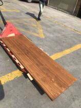 Myanmar teak countertop