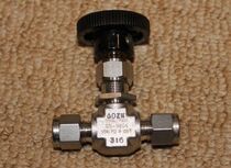 New World SWAGELOK needle valve 1 4 card sleeve interface SS-1RS4 spot