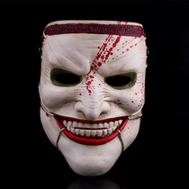 Halloween Horror Show Funny Props Collectors Edition COS Movie Theme Villain Death Family Mask Resin