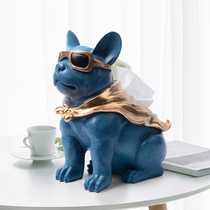 Creative puppy tissue box living room coffee table napkin paper box modern simple home desktop cute paper box