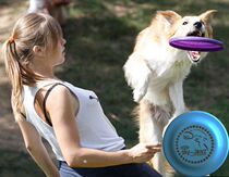 Dog Frisbee toy pet toy training dog Frisbee border pasture long distance game resistant pet Frisbee