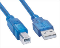 USB printer cable HP Canon USB turn square mouth extension data cable 3 meters 5 meters 10 meters extension