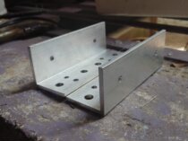 Power amplifier board radiator 1969 small class a power amplifier board fever grade gold sealing tube special angle aluminum