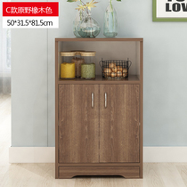 Microwave Oven Cabinet Kitchen Display Small Bowl Cabinet With Door Living-room Multifunctional Dining Side Cabinet Containing Cabinet Storage Side Cabinet