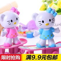Hot selling back force ktcat scooter back Hello Kitty Scooter Childrens Clockwork Toddler Toddler Toys