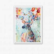 5D diamond painting full of diamonds cross stitch new cartoon childrens bedroom diamond embroidery full of diamonds fawn animal masonry painting