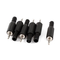 6pcs 2 5mm Stereo Male Plug Jack DIY Solder Headphones Audio