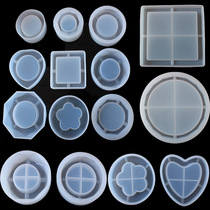 New Mirror Ashtrays Drop Glue Mold UV Resin Glue Handmade DIY Dry Flowers Container Glossy Surface Free Of Polish