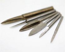 White Steel Knife Scribe Milling Cutter cutter head Wood carpenter Wood Carved Wood Carved Olive Core Nuclear Sculpture Engraving Tool