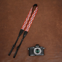 cam-in embroidery series professional camera back strap universal interface cam7524