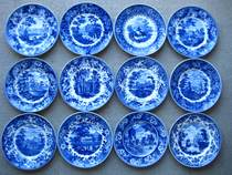 Wedgwood UK Wedgwood Blue and White Collection Full set of limited edition Collection Plates