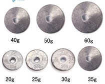 Lead cake flap hook lead pendant lead drop plate hook chaff cake hook lead flap lead sea fishing fall