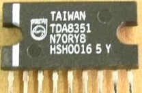 Digital accessories original disassembly airport output integrated circuit TDA8351 spot