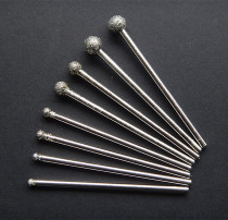 Emery and long coarse sand 46-mesh round ball grinding head polished peeling sharp and durable Xu Feng various specifications