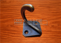 Supply quality furniture small hook zinc alloy sheet iron case cabinet mini small hook decoration hanging goods hook single foot hook