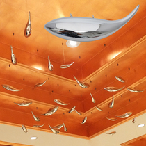 Large shopping malls air hanging ornaments hotel Hall corridor ceiling ornaments ornaments small fish