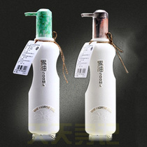 Flash diamond horse oil shampoo conditioner Oil control moisturizing repair element Silicone-free oil washing and care set