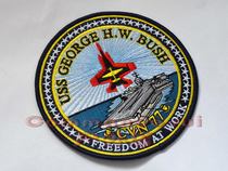 USS GEORGE H W BUSH CVN-77 emblem