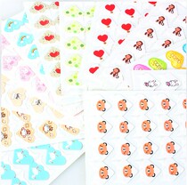Photo album corner sticker DIY decorative sticker photo paper Corner sticker Korean handmade DIY photo album cartoon animal corner sticker