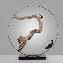 Chinese soft decoration modern home decoration living room TV cabinet porch handicraft decoration creative soft decoration