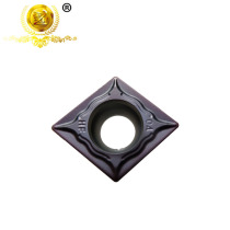 Diamond-shaped outer hole CNC car blade CCMT09T304-HF YBG202 steel parts stainless steel