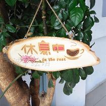 Rest in the wooden brand custom listed pastoral modern minimalist style studio creative wooden door listing