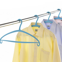 HSBC Xinjia elegant curved non-wrinkle plastic hanger Shirt hanger 41 5cm non-slip clothes rack
