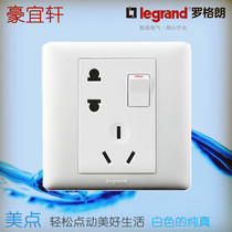 TCL Roglenmei Point One single-control switch 23-plug 5-hole socket 86 Type of power socket