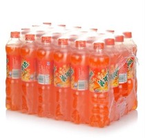 Minenda (Mirinda) orange carbonated drink 600ml * 24