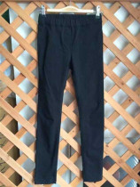 2022 large children can wear South Korea E* * owned black beating bottom pants with thin high elastic comfort 100 lap pants