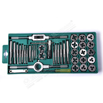 Weida metric tap plate tooth set tool set manual thread tapping combination hinge machine hand round plate tooth
