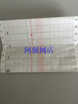 Folding instrument recording paper Tiangzhang NO 11433 generation Xian NO 114-1-310 0-150 degrees